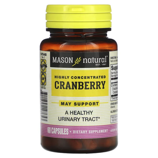Mason Natural Mason Natural Highly Concentrated Cranberry Capsules, #1476 Vitamins & Supplements
