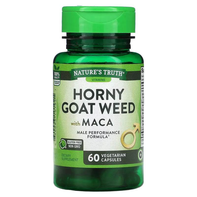 Nature's Truth Nature's Truth Capsules With Maca Horny Goat Weed Vitamins & Supplements