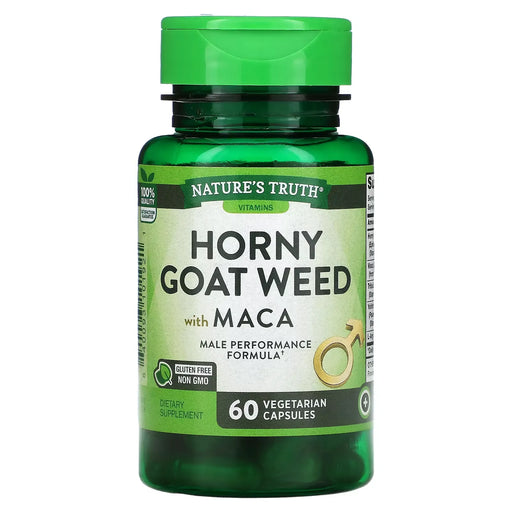 Nature's Truth Nature's Truth Capsules With Maca Horny Goat Weed Vitamins & Supplements