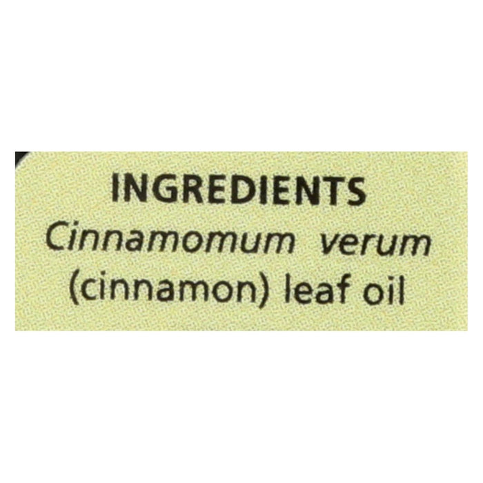 Aura Cacia Pure Essential Oil Cinnamon Leaf, 0.5 Fl Oz