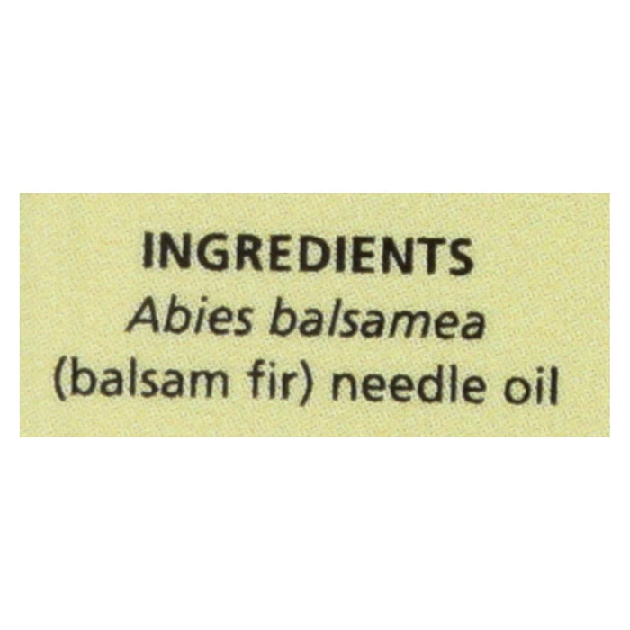 Aura Cacia Balsam Fir Needle Pure Essential Oil for Elevating Mood - .5 Fl Oz