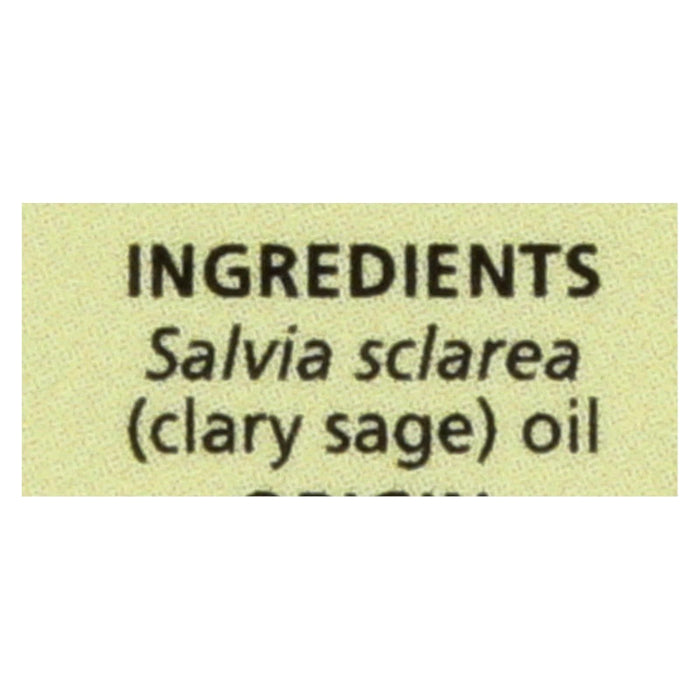 Aura Cacia Essential Oil Clary Sage (0.5 Fl Oz)