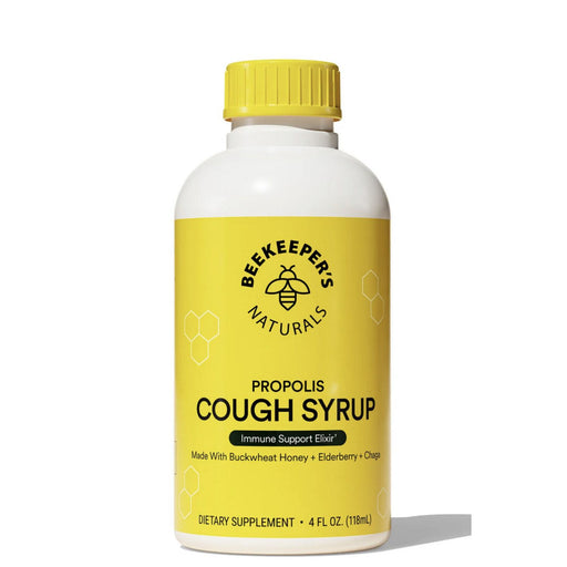 Beekeeper's Naturals Beekeeper's Naturals Daytime Propolis Cough Syrup - 4 Fl Oz Syrup White Smoke