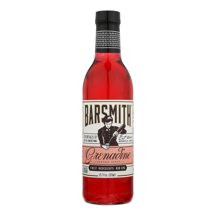 Barsmith Grenadine Cocktail Syrup - Case of 6 - 12.7 Fl Oz