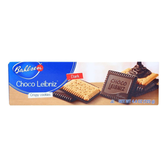 Bahlsen Choco Leibniz Butter & Dark Chocolate (Pack of 12) 4.4 Oz.