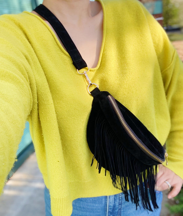 Fringed Or Not Sling Bag