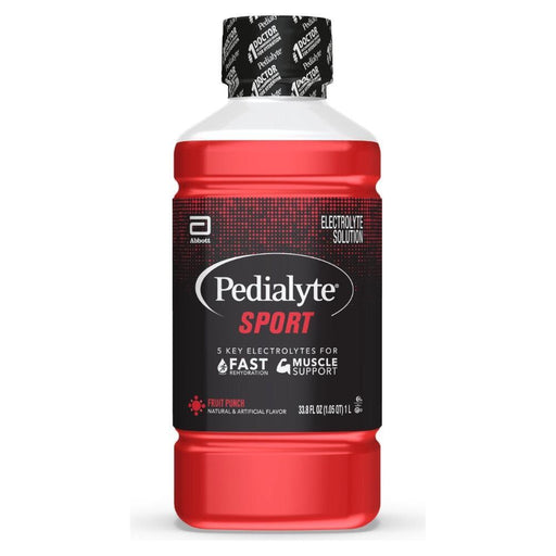 Pedialyte Pedialyte Sport Electrolyte Solution - Fruit Punch - 33.8 Fl Oz Sports & Energy Drinks