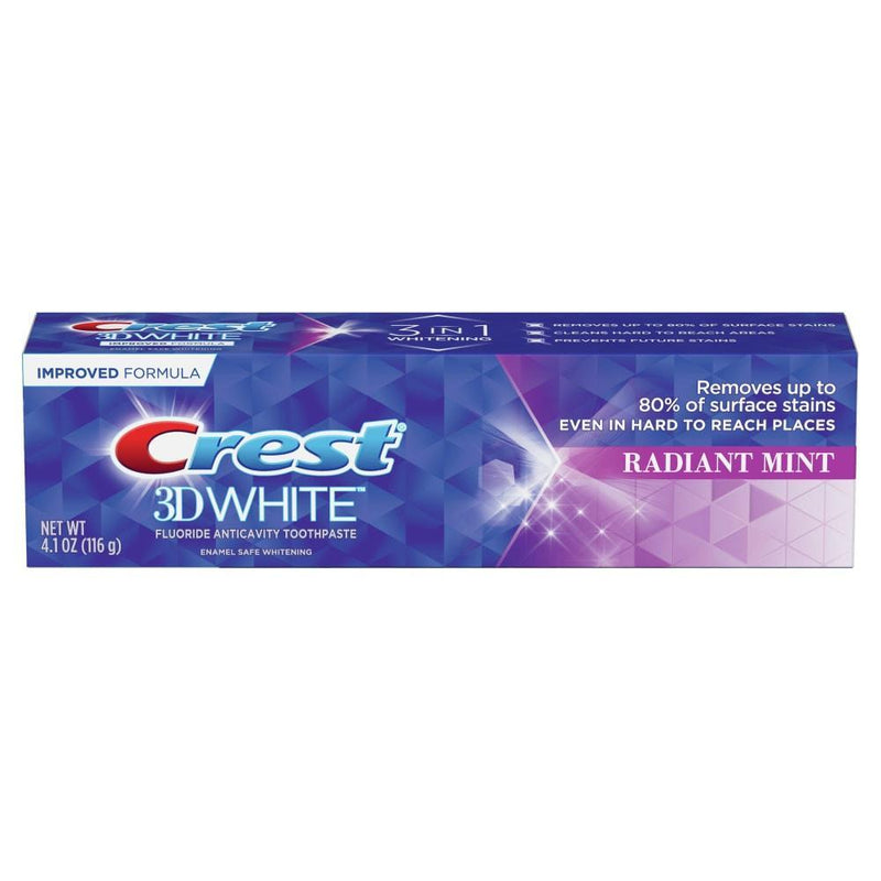 Crest Crest 3D White Toothpaste, Fluoride Anticavity, Radiant Mint Toothpaste