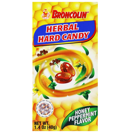 Broncolin Broncolin® Hard Candy – Soothing Throat Drops with Bee Honey & Natural Plant Extracts Candy & Chocolate Sandy Brown