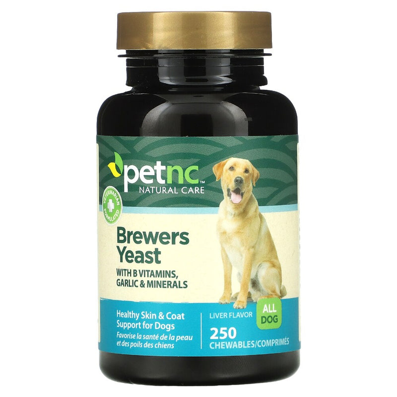 petnc NATURAL CARE petnc NATURAL CARE Pet Brewers Yeast Chewables, For All Dogs Yeast