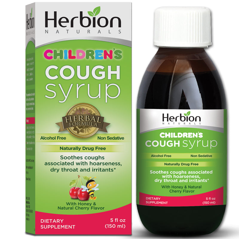 Herbion Naturals Herbion Naturals Throat Syrup For Children Cherry  5 Oz Syrup