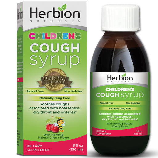 Herbion Naturals Herbion Naturals Throat Syrup For Children Cherry  5 Oz Syrup