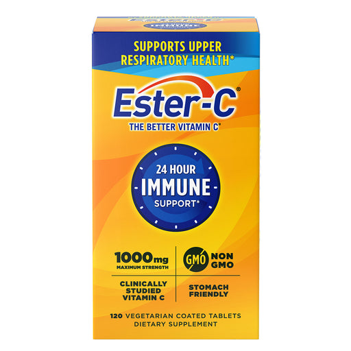 Ester-C Ester-C Immune Support, 24 Hour, Maximum Strength, 1000 Mg, Vegetarian Coated Tablets Vitamins & Supplements