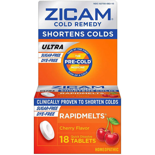 Zicam Zicam Cold Remedy, Ultra, Quick Dissolve Tablets, Cherry Flavor Health & Beauty