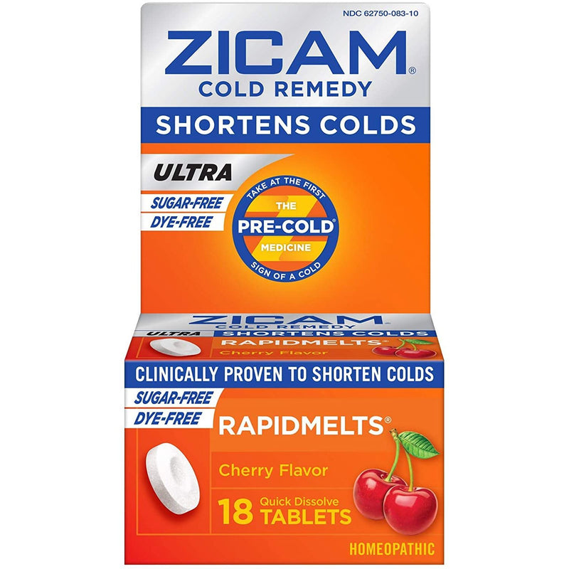 Zicam Zicam Cold Remedy, Ultra, Quick Dissolve Tablets, Cherry Flavor Health & Beauty