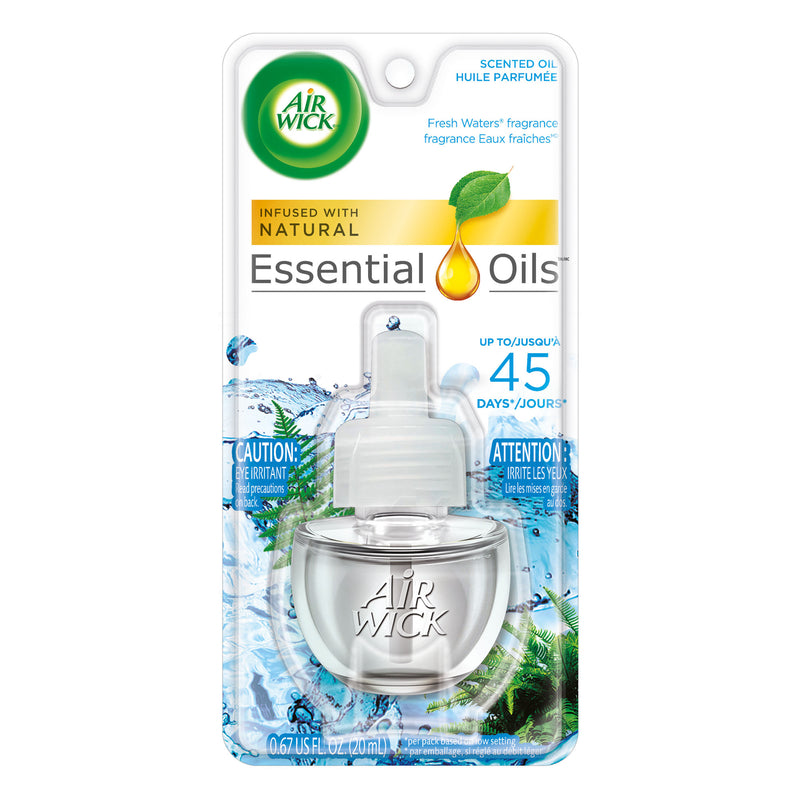Air Wick Air Wick Fresh Waters Scented Oil Refill 0.71 Oz. For Home Fragrance Air Fresheners