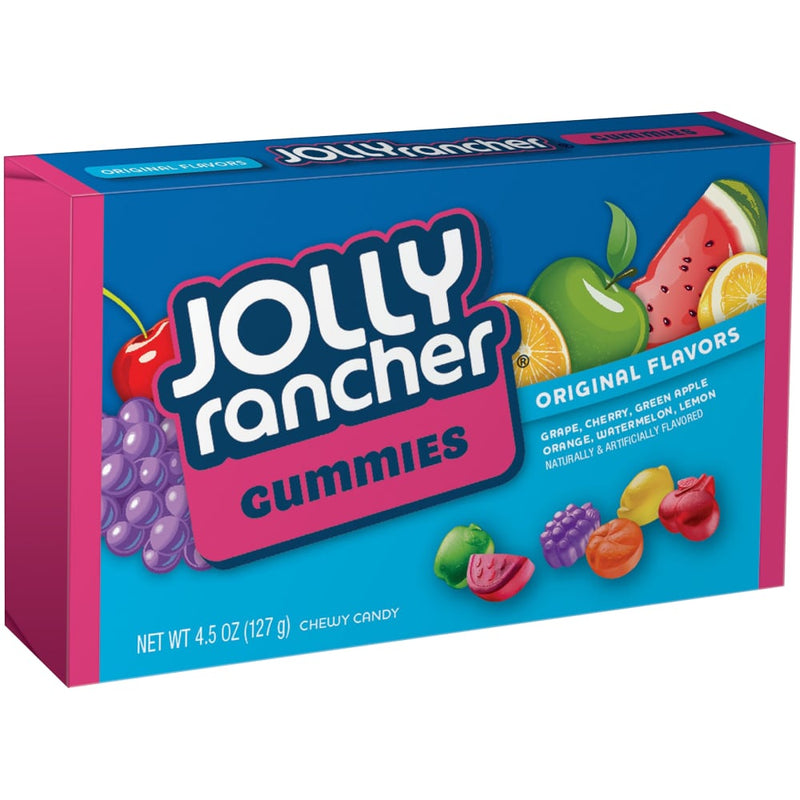 Jolly Rancher Jolly Rancher Gummies Original Flavors Candy 4.5 Oz. Box Candy & Chocolate White Smoke
