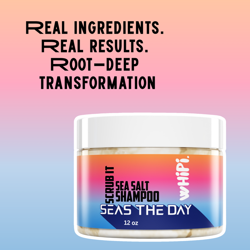 Whipi Co Scrub- Sea Salt Shampoo