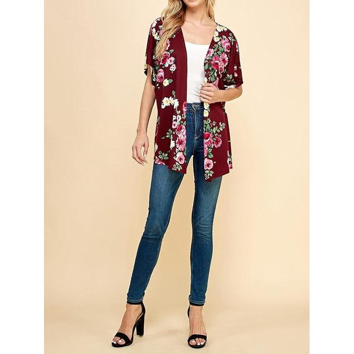 Annva Women Floral Kimono