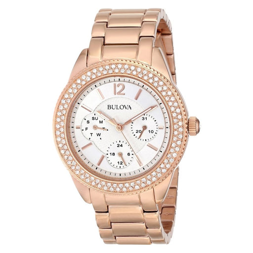 Bids.com Bulova Women's Swarovski Watches White Smoke Default Title