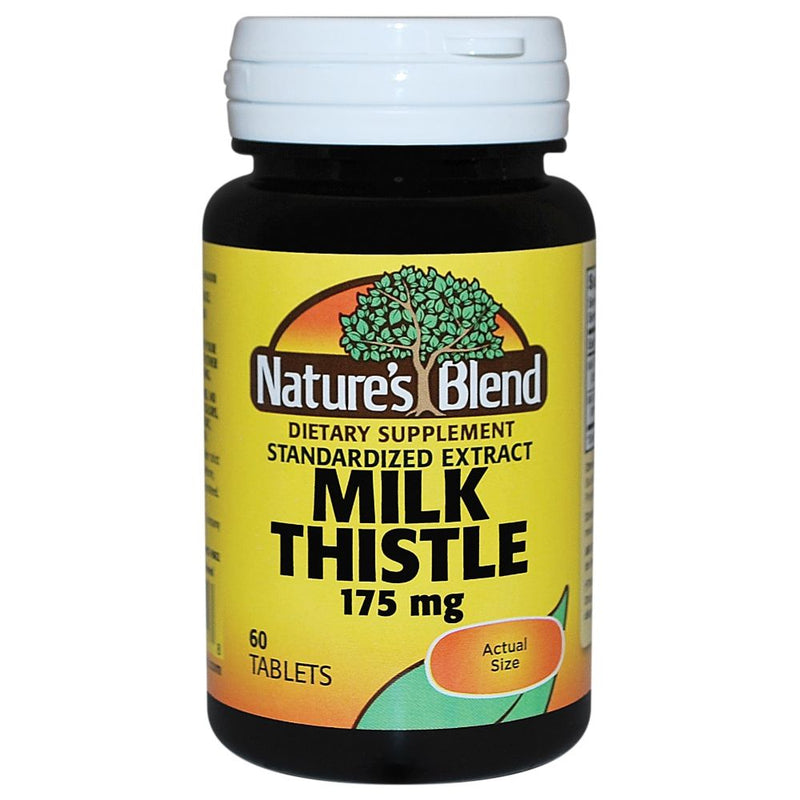 Nature's Blend Nature's Blend Milk Thistle 140Mg Capsules 60 Ct Vitamins & Supplements