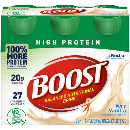 Boost Boost High Protein Balanced Nutritional Drink Very Vanilla Fitness & Nutrition
