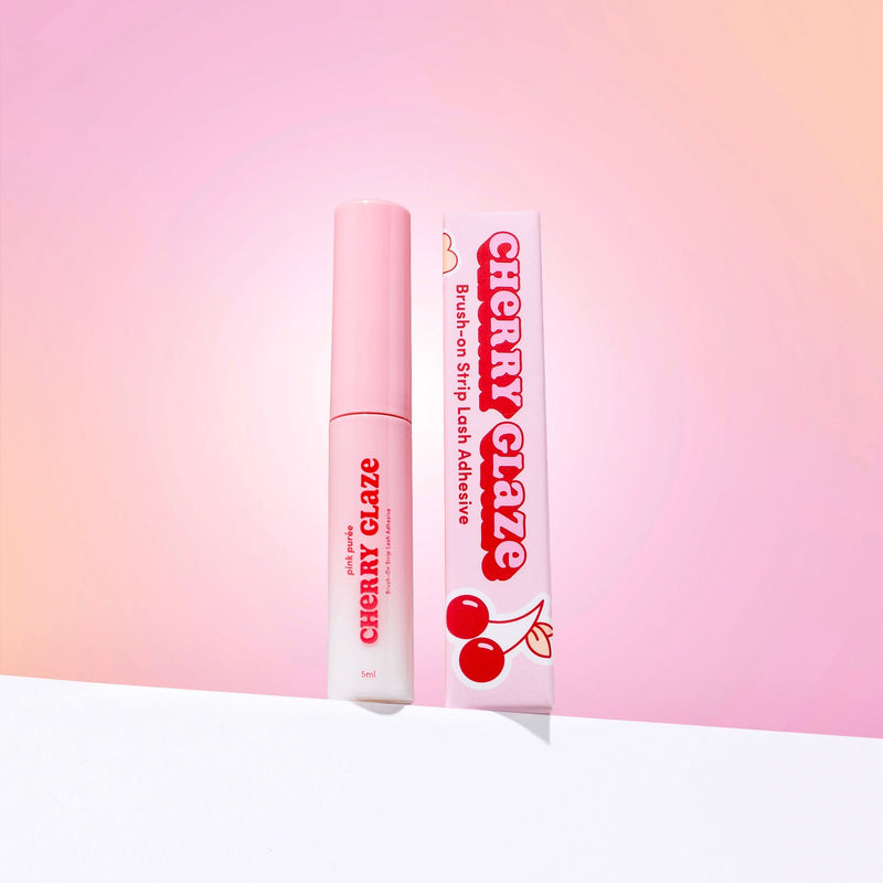 Pink Purée Cherry Glaze Adhesive Tools and Other