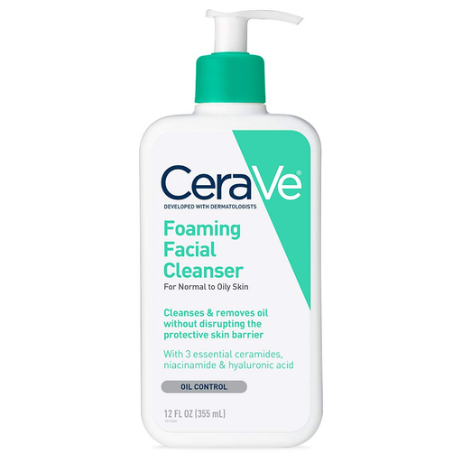 CeraVe CeraVe Oil Control Foaming Facial Cleanser 12 Fl Oz Facial Cleansers