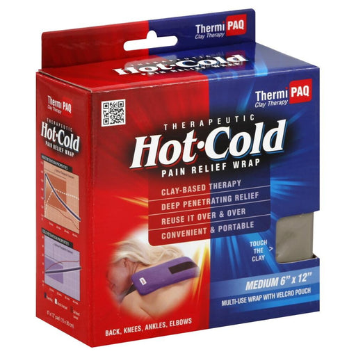 ThermiPaq ThermiPaq Pain Relief Wrap, Therapeutic Hot & Cold, Medium Hot & Cold Therapies