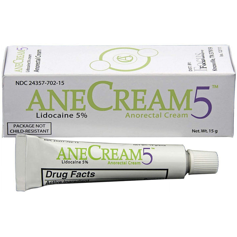 AneCream5 AneCream5  5% 15 Gm Medicine Cabinets