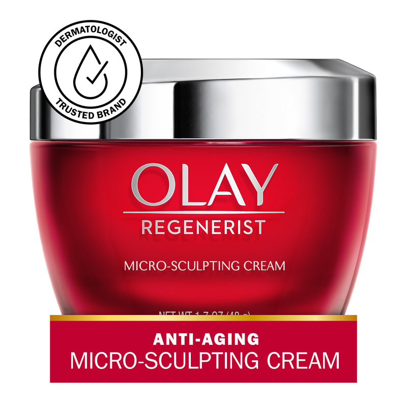 Olay Olay Regenerist Micro-Sculpting Cream, Face Moisturizer, 1.7 Oz Face Moisturizer