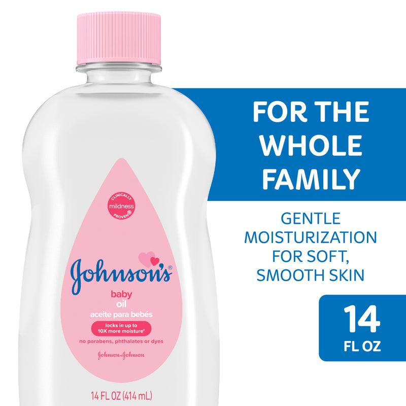 Johnson's Baby Johnson's Baby Pure Mineral Oil - Original - 14 Fl Oz Baby & Toddler