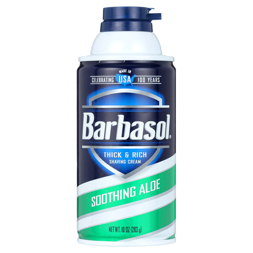 Barbasol Barbasol Thick & Rich Soothing Aloe Shaving Cream 10 Oz Shaving Cream