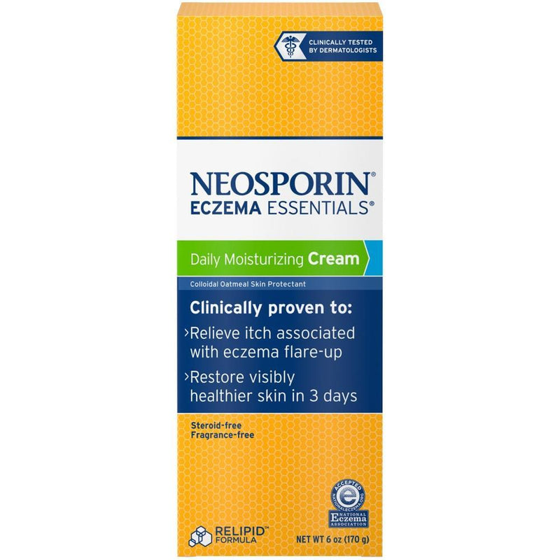 Neosporin Neosporin Eczema Essentials Daily Moisturizing Cream - 6 Oz First Aid Goldenrod