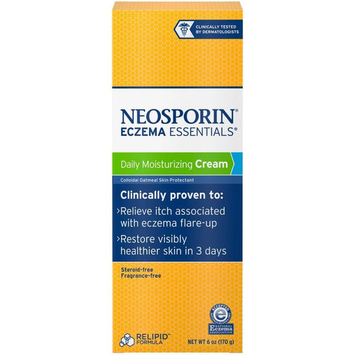 Neosporin Neosporin Eczema Essentials Daily Moisturizing Cream - 6 Oz First Aid Goldenrod