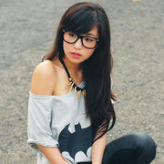 zeroUV Retro Clear Lens Nerd Geek Horned Rim Glasses 2873 Glasses