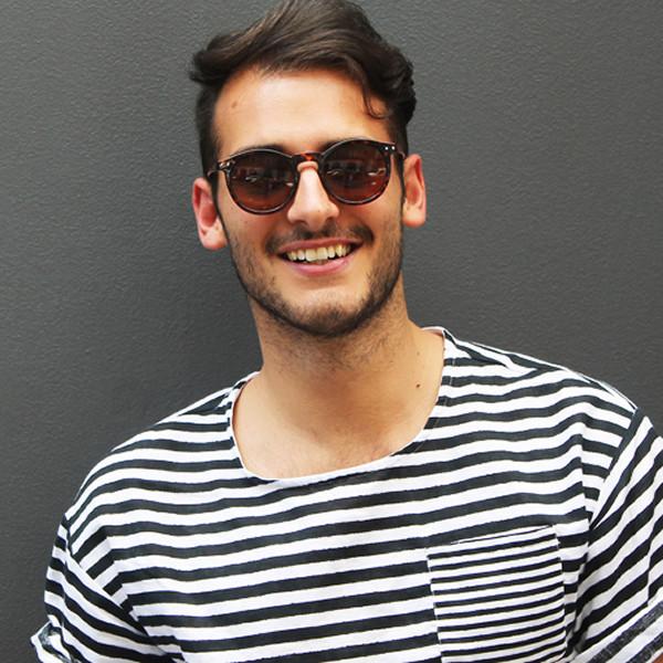 zeroUV 1920's P3 Dapper Vintage Inspired Round Sunglasses 8637 Sunglasses