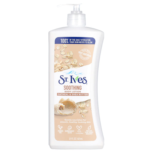 St. Ives St. Ives Soothing Hand & Body Lotion Oatmeal & Shea Butter, 21 Oz Lotion & Moisturizer