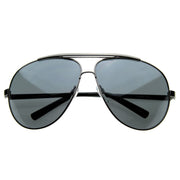 zeroUV Extra Large Metal Oversize Frame Aviator Sunglasses 1580 70mm Sunglasses