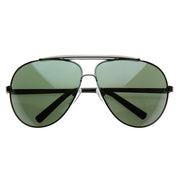 zeroUV Extra Large Metal Oversize Frame Aviator Sunglasses 1580 70mm Sunglasses