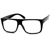 zeroUV Flat Top Square Clear Lens Fashion Glasses 8807 Glasses