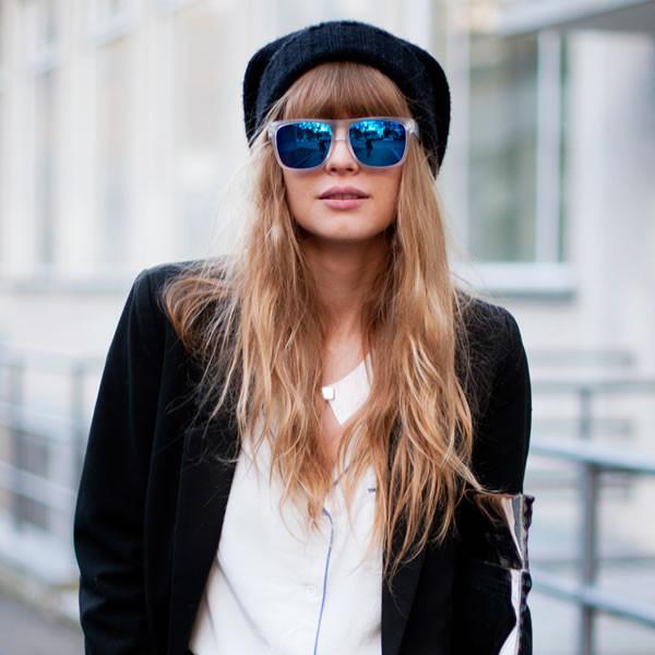 zeroUV Frosted Retro Flat Top Candy Color Mirrored Lens Sunglasses 8610 Sunglasses