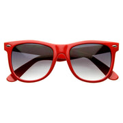 zeroUV Classic Retro Large Colorful Horned Rim Sunglasses 2767 Sunglasses