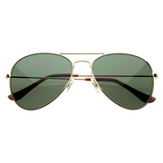 zeroUV Celebrity Classic Metal Military Aviator Sunglasses 1041 Sunglasses