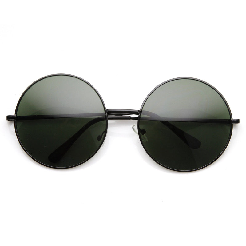 zeroUV Womens Round Celebrity Circle Sunglasses 8370 Sunglasses