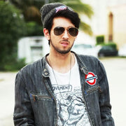 zeroUV Limited Dead Stock Glass Lens Classic Metal Military Aviator Sunglasses 1042 Sunglasses