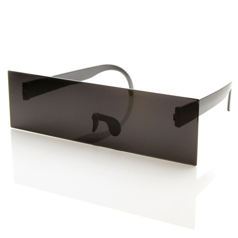 zeroUV Photo Censorship Sunglasses One Piece Black Bar Novelty 8669 Sunglasses
