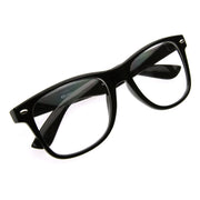 zeroUV Retro Clear Lens Nerd Geek Horned Rim Glasses 2873 Glasses