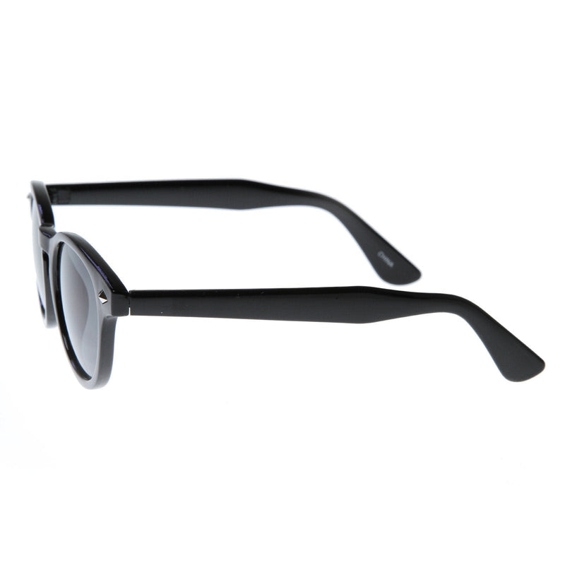 zeroUV Retro Dapper P3 Key Hole Horned Rim Sunglasses 8308 Sunglasses