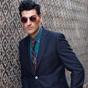 zeroUV Medium Classic Retro Metal Frame Aviator Sunglasses 53mm 1372 Sunglasses